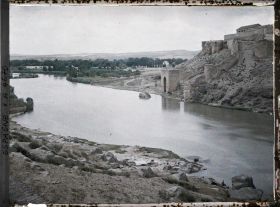Image représentant Espagne, Tolède, Vue du Tage depuis le Pont St-Martin