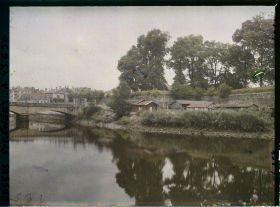 Image représentant France, Bayonne, La Porte d'Espagne et le Pont du Génie.