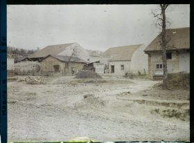 Image représentant France, Nogent l'Abbesse près Reims, Vue dans le Village