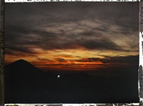 Image représentant Coucher de soleil probablement pris du col de Sofar