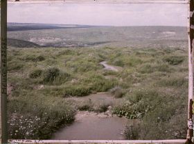 Image représentant France, Ft de Douaumont, Vue s/ les Carrières d'Haudremont, prise de la batterie Centrale de Thiaumont