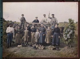 Image représentant St Emilion, Groupe de Vendangeurs