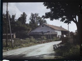 Image représentant France, Aubreville (Meuse), Entrée d'Aubreville par la route de Neuvilly