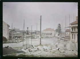 Image représentant France, Clermont en Argonne, Reconstructions route de Verdun