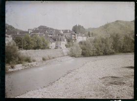 Image représentant France , Tardets, Vue d'ensemble s/ le Saison