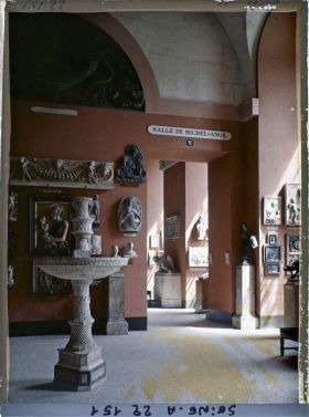 Image représentant La Salle de Michel-Ange, musée du Louvre