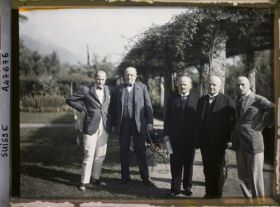 Image représentant Accords de Locarno, la délégation allemande