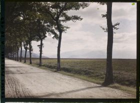 Image représentant France , Vallée D'Ossau, La Chaîne des Pyrénées vues de la route de Lannemezan