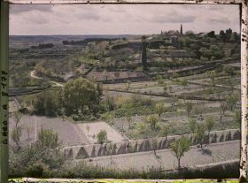 Image représentant Panorama de la campagne depuis la promenade
