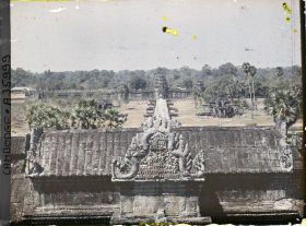 Image représentant Panorama pris du troisème niveau du sanctuaire