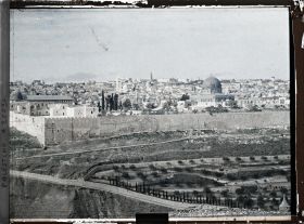 Image représentant Panorama vers le Haram el Sherif (le Noble Sanctuaire)