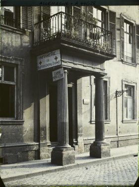 Image représentant Allemagne, Mayence, "Infirmerie du quartier G. d'Armée"