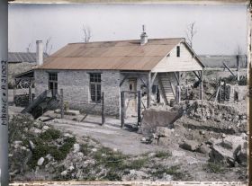Image représentant France, Loivre, Maison dans les ruines