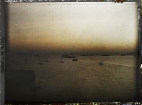 Image représentant Le port au crépuscule