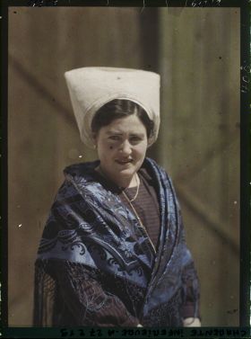 Image représentant Madame Chauvet portant une coiffe réthaise