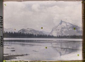 Image représentant Canada, Banff, Lac Vermillon, Mt Rundle et Mt Tunnel