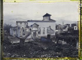 Image représentant Turquie, Alacheir, L'Eglise Grecque incendiée