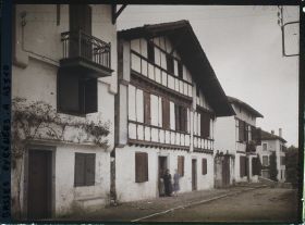 Image représentant France, Ustaritz, Une Vieille rue
