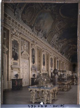 Image représentant La galerie d'Apollon, musée du Louvre