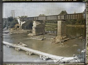 Image représentant Pont de Crouy reconstruit par le génie