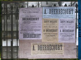 Image représentant Affiche pour les élections municipales, Dherbécourt