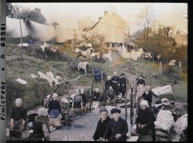 Image représentant Le lavoir du Barullu-Huella, route des Quatre-Pompes, dans le faubourg de Saint-Pierre