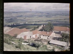 Image représentant France, Mousson, Panorama pris de Mousson sur La Vallée de la Moselle vers Noroy et Pagny s/ Moselle