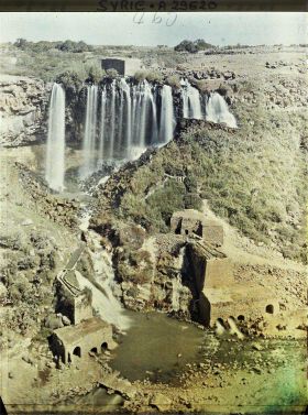 Image représentant Moulins hydrauliques sur les chutes du Yarmouk