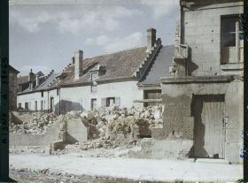 Image représentant France, Braine, Ruines et maisons reconstruites