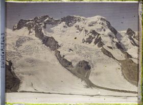 Image représentant Le Breithorn et le Petit Cervin depuis le Gornergrat