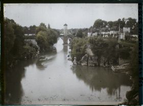 Image représentant France, Orthez, Le vieux Pont fortifié