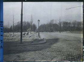 Image représentant Emplacement des anciennes fortifications à la porte d'Auteuil