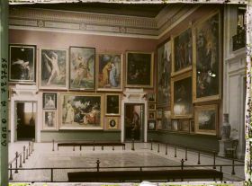 Image représentant Une salle des peintures du musée des Beaux-Arts