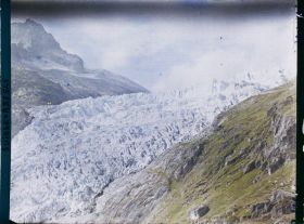 Image représentant Le glacier du Rhône et le Gärstenhörner