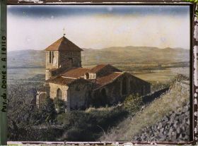Image représentant France, Usson, Extérieur de l'Eglise, prison de la reine Margot