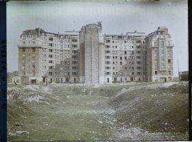 Image représentant Démolition des fortifications et reconstruction d'immeubles (HBM), porte d'Orléans