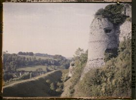 Image représentant Les fossés ouest, vue prise vers le nord
