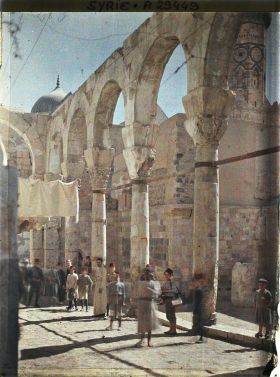 Image représentant Vestiges antiques menant à la mosquée des Omeyyades