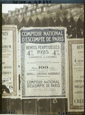 Image représentant Affiches de l'emprunt, Le Comptoir d'Escompte de Paris