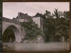 Image représentant France , Orthez, Les bords du Gave