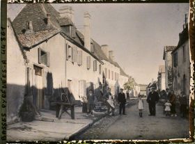 Image représentant France, Sauveterre de Béarn, La rue d'Aspis et ses habitants