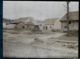 Image représentant France, Nogent l'Abbesse près Reims, Vue dans le Village