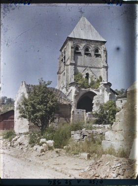 Image représentant France, Chiry, Ruines de l'Eglise