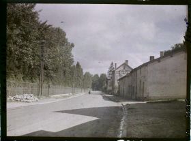 Image représentant France, Bar-le-Duc, La Voie Sacrée à sa sortie de Bar le Duc vue vers Verdun