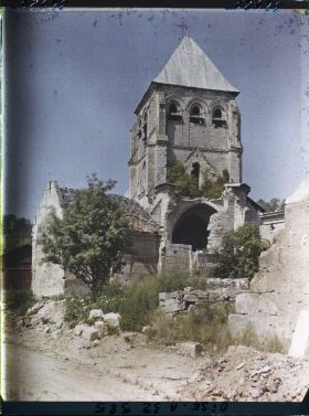 Image représentant France, Chiry, Ruines de l'Eglise