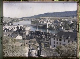 Image représentant Le pont ferroviaire sur le Rhin