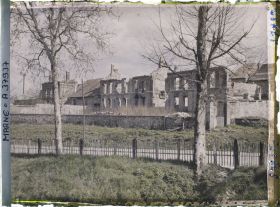 Image représentant France, Dormans, Ruines Quartier de la Gare