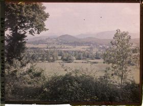 Image représentant France , Vallée D'Ossau, Panorama sur la Chaîne des Pyrénées