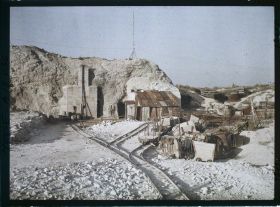 Image représentant France, Fort de Vaux, Entrée du Fort de Vaux