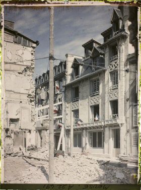 Image représentant France, Verdun, Maisons neuves rue du St Esprit